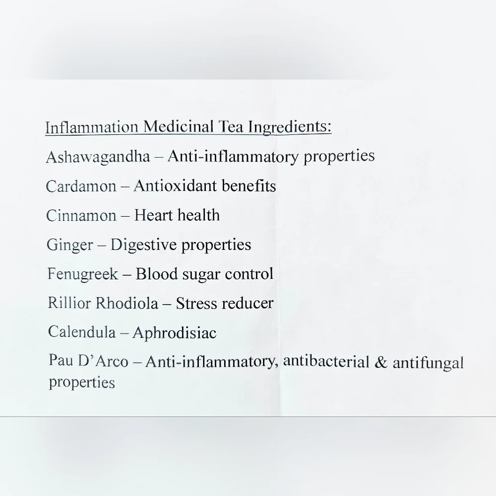 Inflammation Medicinal Tea - Picture 5 of 5